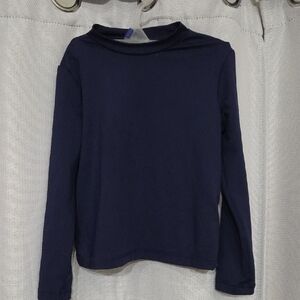 Cat & Jack Dark Blue Long Sleeve Tee